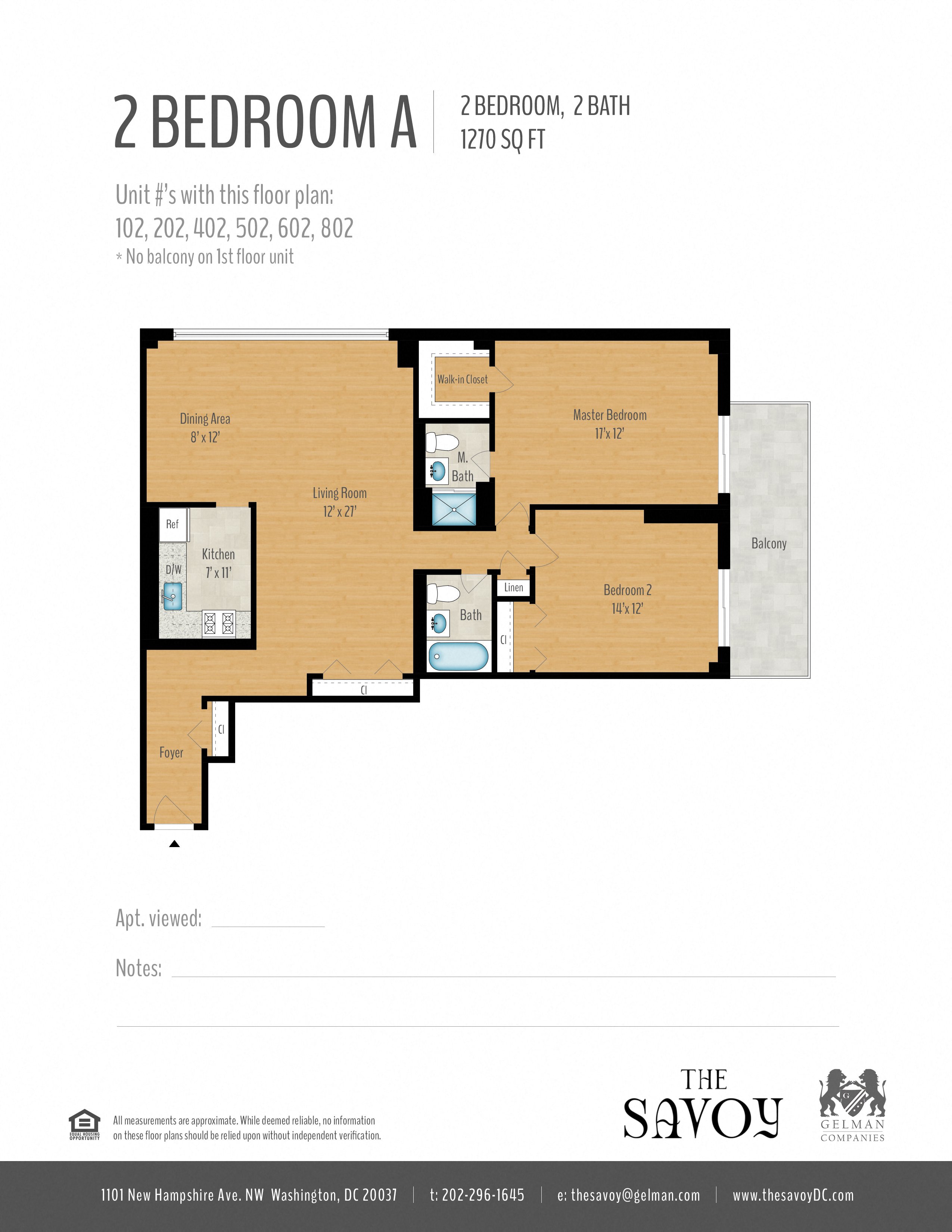 2 Bedroom 2 Bath Image